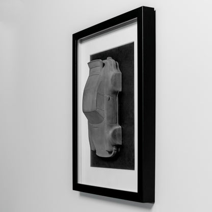 Wandbild  "Aircooled Legend" Schwarz