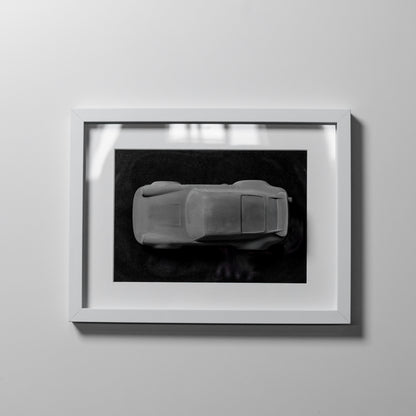 Wandbild  "Aircooled Legend" Weiß