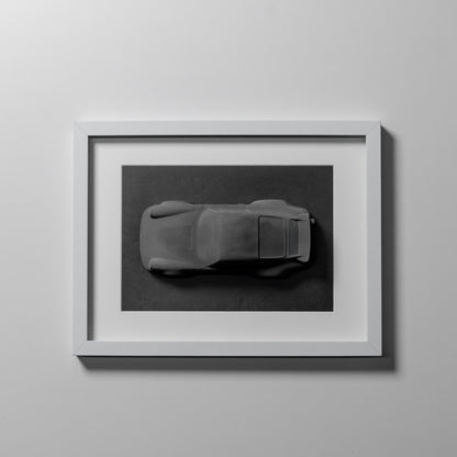 Wandbild  "Aircooled Legend" Weiß