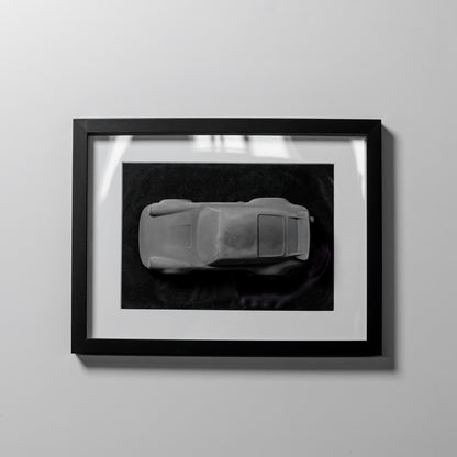 Wandbild  "Aircooled Legend" Schwarz