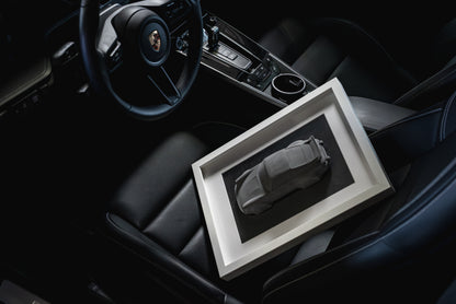 Wandbild  "Aircooled Legend" Weiß