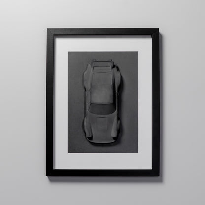 Wandbild  "Aircooled Legend" Schwarz