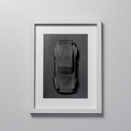 Wandbild  "Aircooled Legend" Weiß