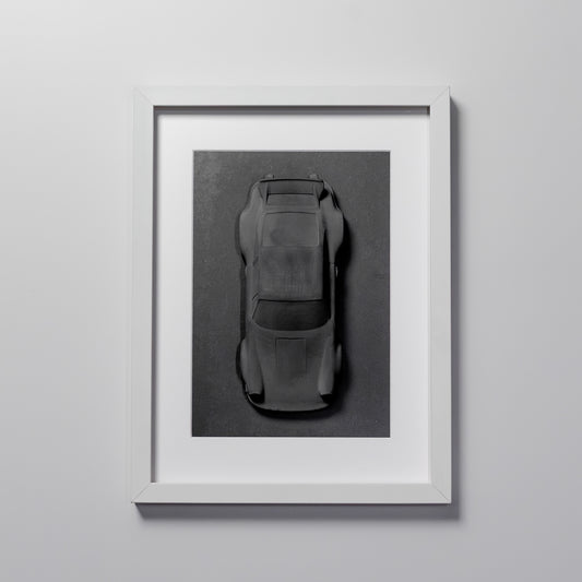 Wandbild  "Aircooled Legend" Weiß