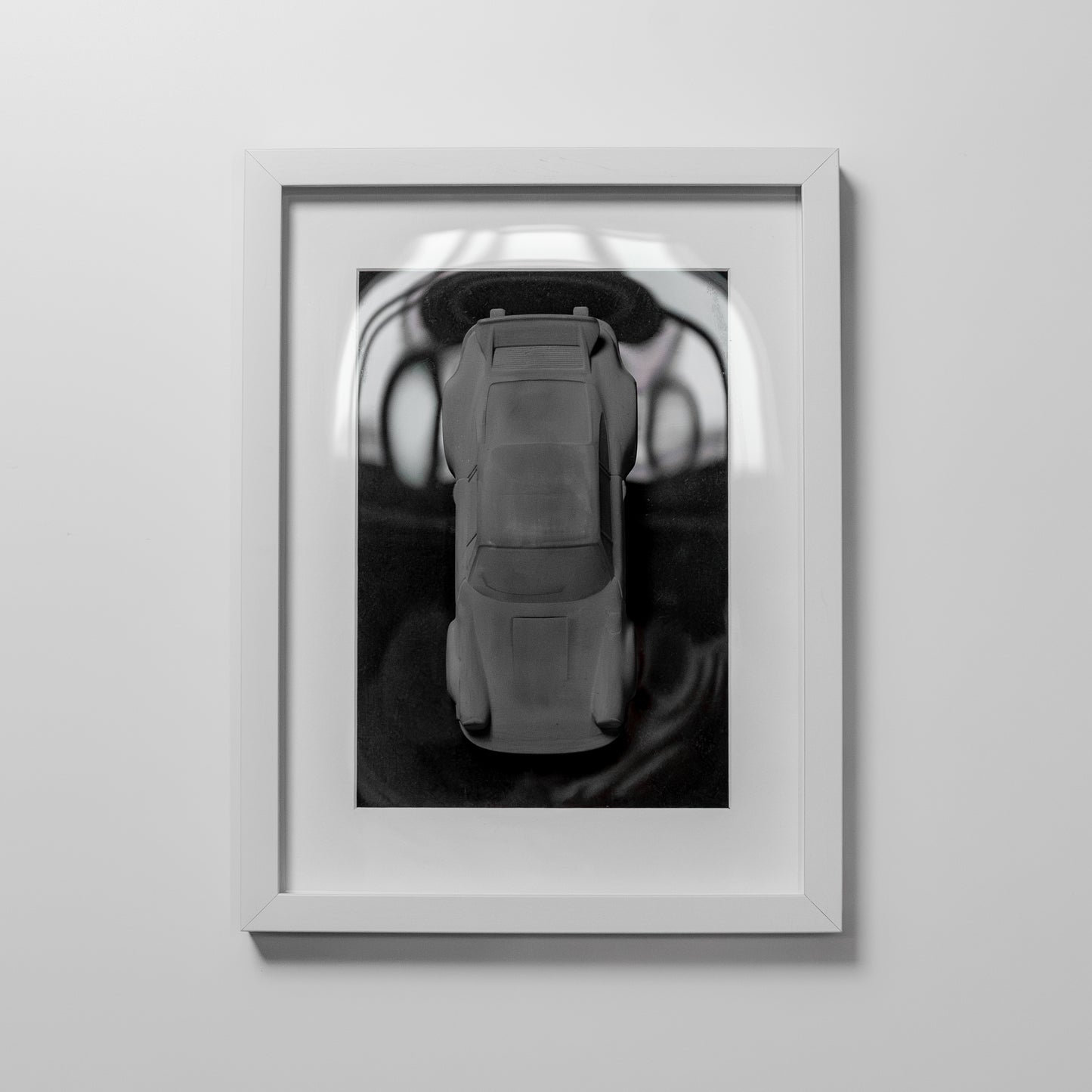 Wandbild  "Aircooled Legend" Weiß