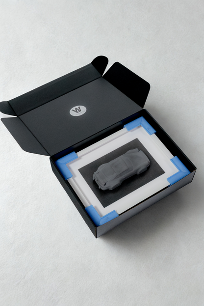 Wandbild  "Aircooled Legend" Schwarz